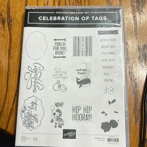 Stampin’ Up! Celebration of Tags stamp set